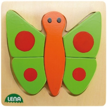 Lena Puzzle din lemn Fluture