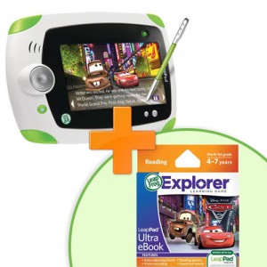 Tableta LeapPad Explorer + Soft Educational Cars 2